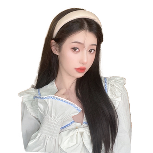 假发女长发发箍假发高颅顶一体头顶假发半头套仿真发长直发假发片