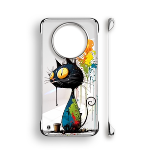 泼墨适用小米civi4pro手机壳mix4套civi3防摔新款cicc无边框电镀civi5pro硬壳civi2可爱卡通1s透明mx4创意por