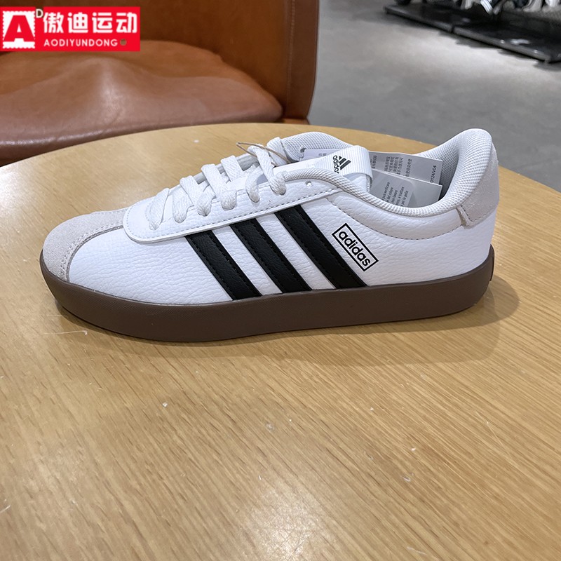 阿迪达斯女鞋板鞋网球运动鞋