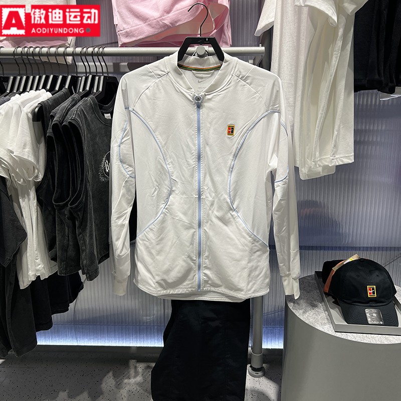耐克男子夹克2026夏新款Dri-FIT舒适透气网球运动外套 IR6294-100
