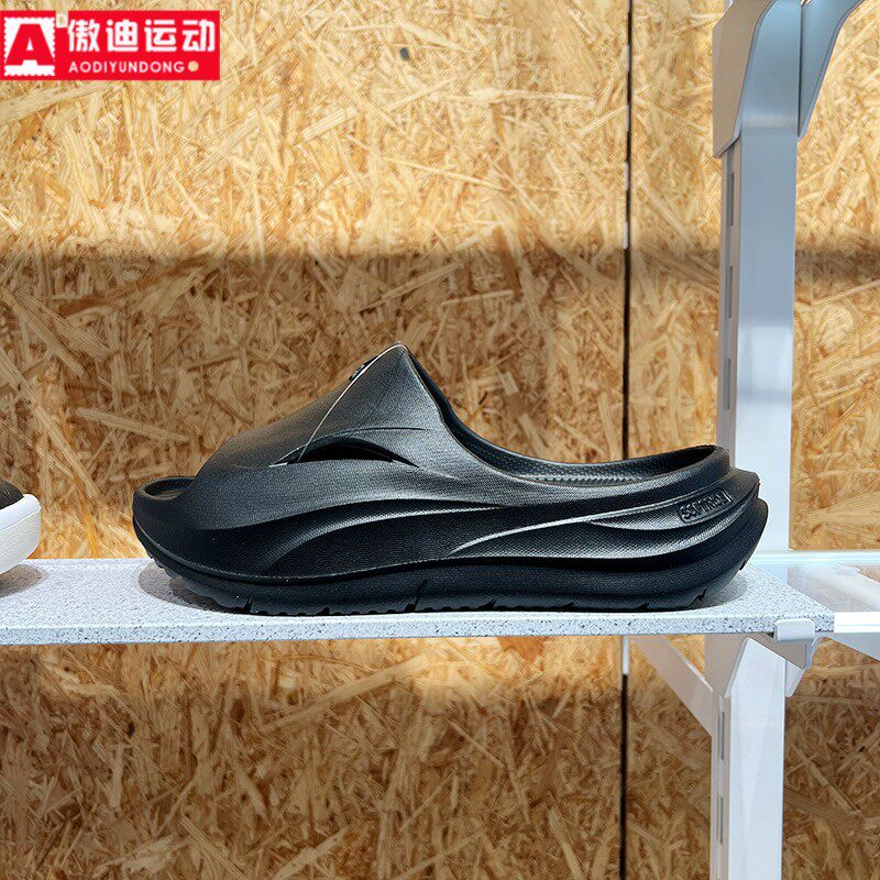 PUMA彪马拖鞋男女2025夏款厚底柔软舒适休闲凉鞋一字拖 400343-01