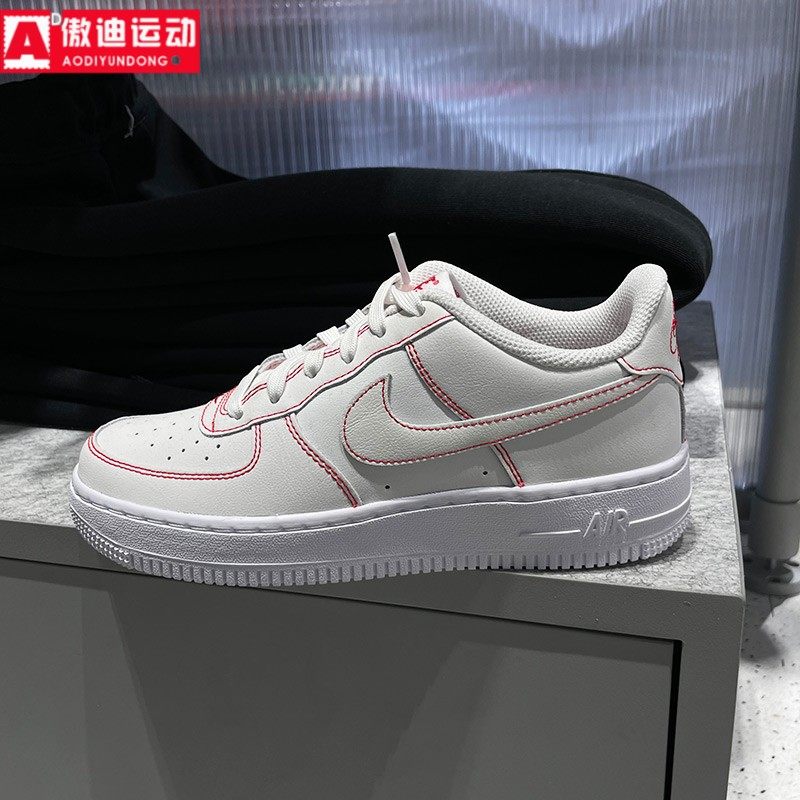 耐克大童鞋2026春Air Force 1 LV8空军一号运动小白鞋IB5688-100