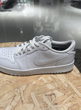  Nike耐克男鞋2026秋AJ1经典运动板鞋轻便透气小白鞋 DD9315-120