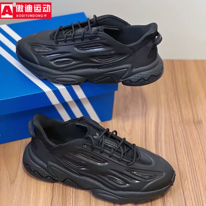 阿迪达斯三叶草男女鞋黑武士
