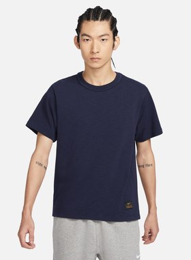 Nike耐克2024夏季新款男装纯棉机能风上衣运动短袖T恤 FN2646-451