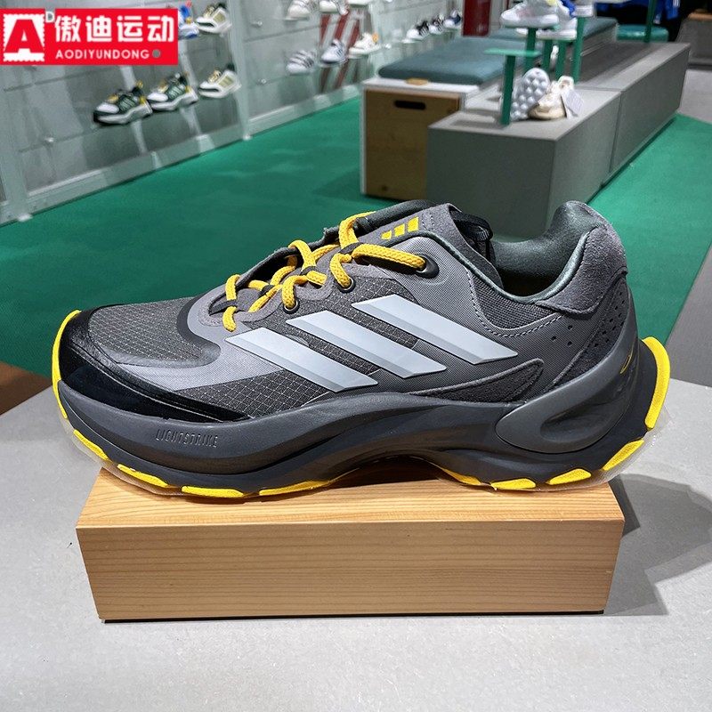 阿迪达斯男女鞋2024冬季新款减震厚底耐磨运动鞋休闲跑步鞋JI2445