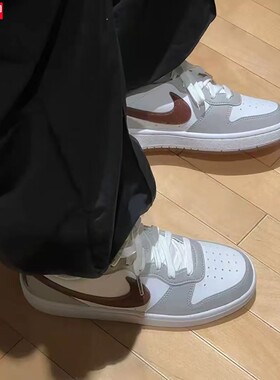 耐克Nike板鞋2026春新品COURT BOROUGH大童鞋休闲女鞋 IQ2725-100
