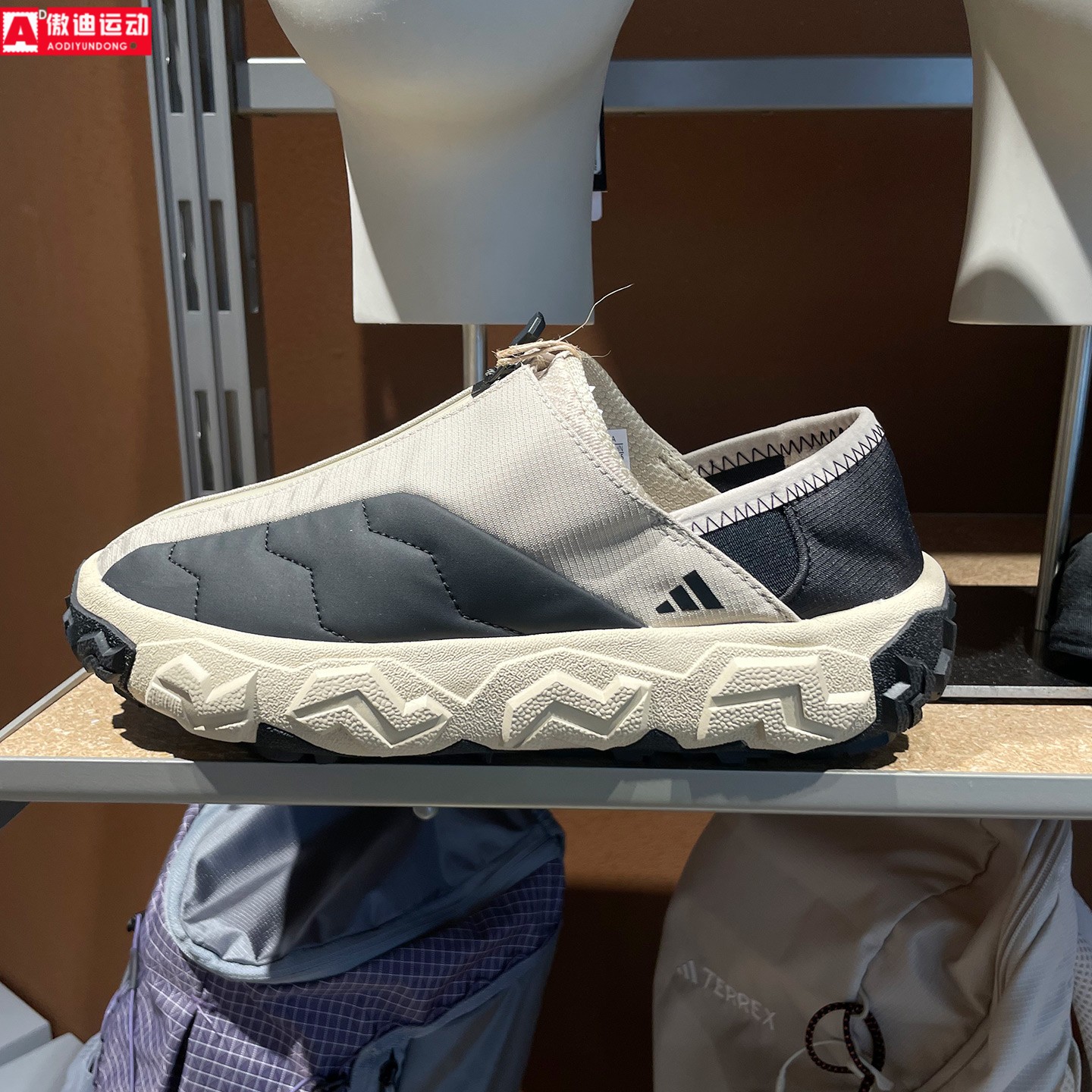 Adidas阿迪达斯男鞋2026秋款防滑耐磨轻便一脚蹬高尔夫球鞋KJ0339