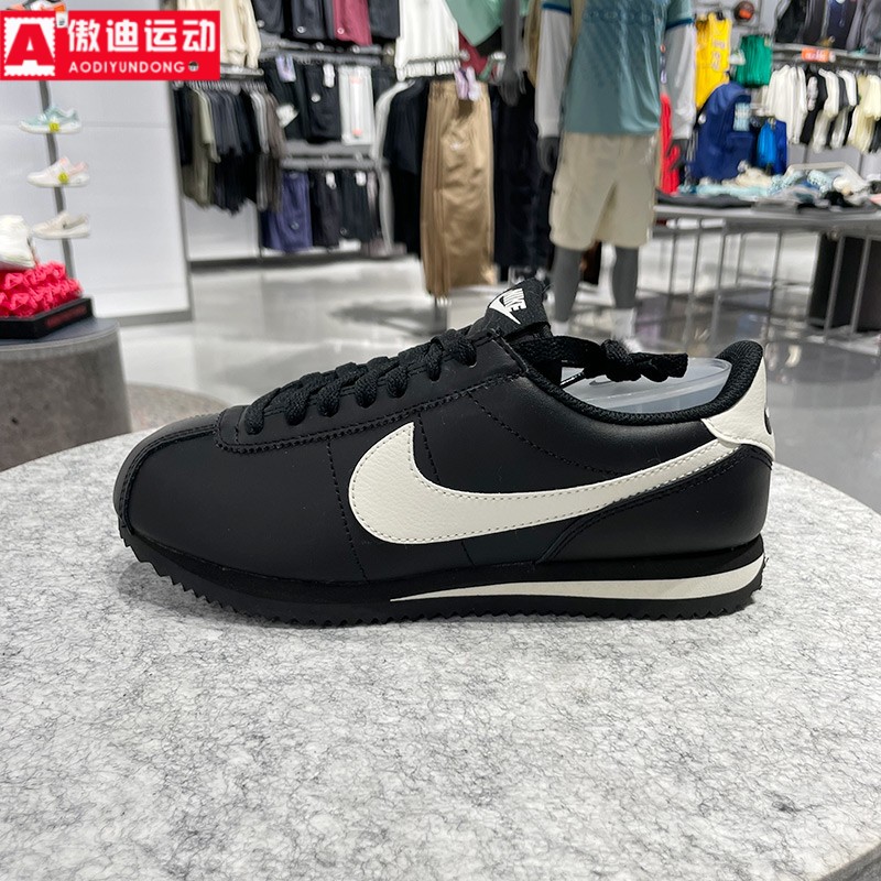 耐克阿甘鞋2025冬新款经典复古百搭低帮皮革女子休闲鞋DN1791-006