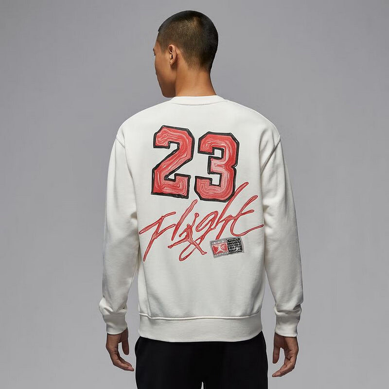 NIKE耐克男装2025春季新款时尚背后印花舒适卫衣套头衫IB5605-133