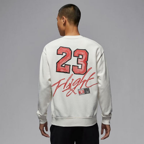 NIKE耐克男装2025春季新款时尚背后印花舒适卫衣套头衫IB5605-133