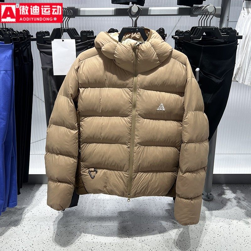 耐克男款棉服2026春新款ACG户外防风保暖舒适连帽夹克 FV8911-297