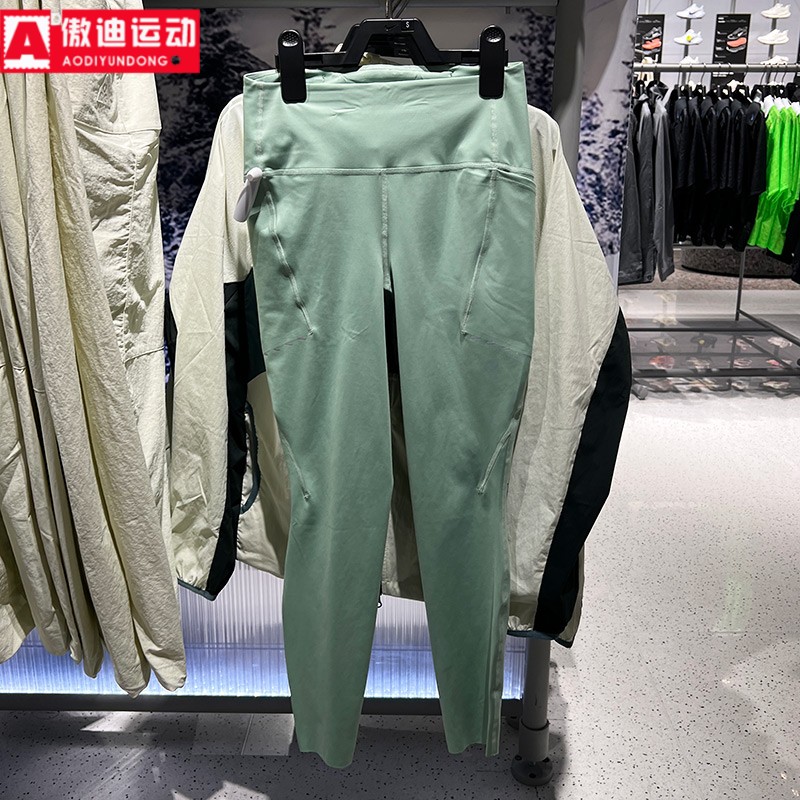 Nike耐克女子2026夏季新款速干高腰口袋瑜伽九分紧身裤HJ2253-007