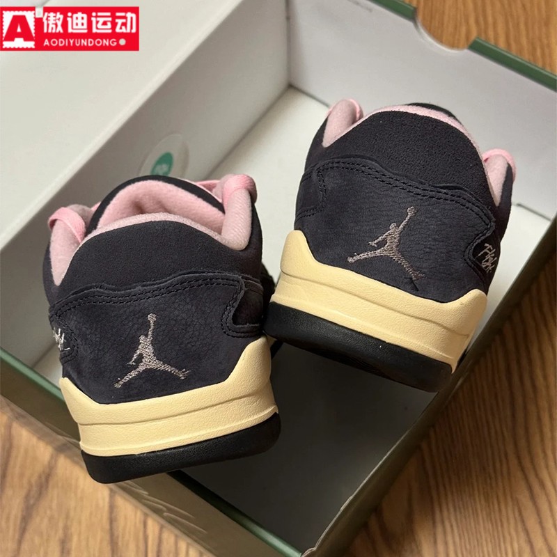 耐克男鞋2025秋新款JORDAN复古翻毛皮篮球运动鞋休闲鞋HF3255-012