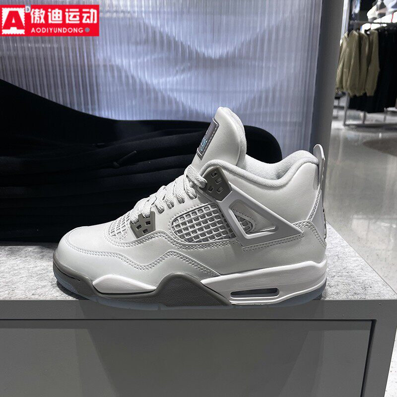 耐克大童鞋2025冬款Air Jordan 4 Retro圣诞系列篮球鞋HV4401-014