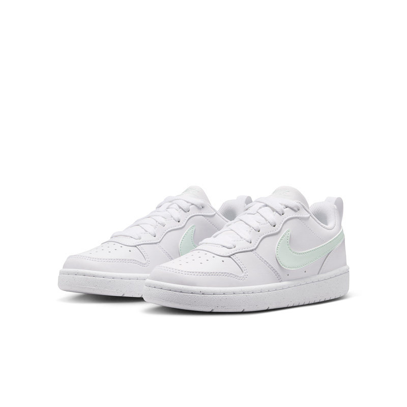 耐克Nike板鞋2026夏新品COURT休闲女大童鞋简约小白鞋 DV5456-138