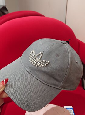 阿迪达斯三叶草女帽新款运动棒球帽休闲遮阳鸭舌帽 KW1278 KZ0754