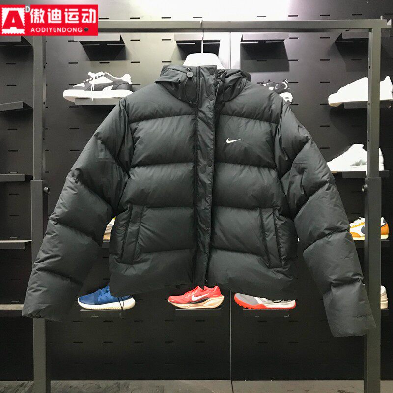 耐克羽绒服女装2025冬季新款都会系列连帽防风保暖外套IH0728-010