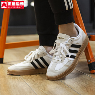 阿迪达斯NEO男鞋女鞋舒适低帮轻便透气运动休闲板鞋FX9305 FW3378