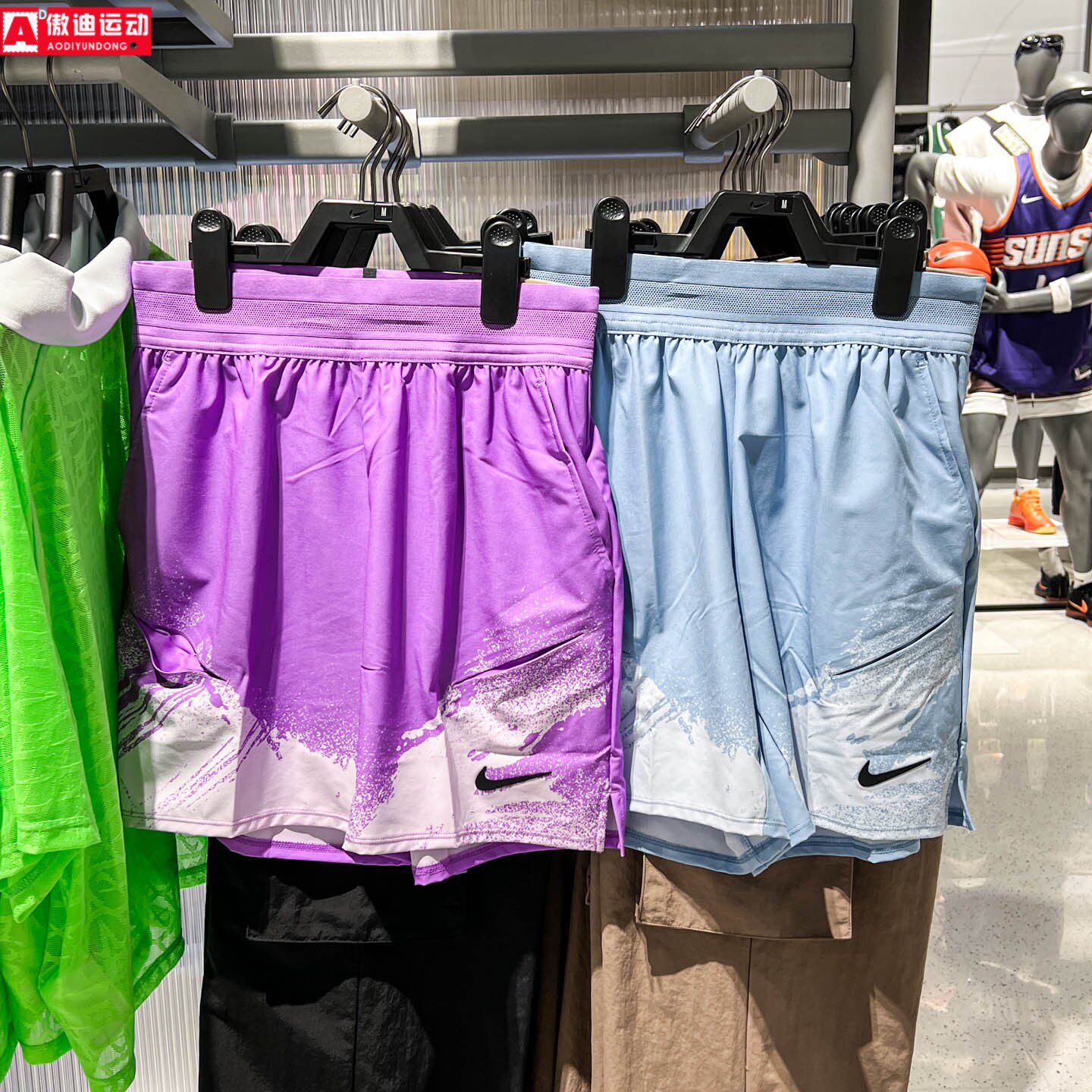 耐克2026夏新款Dri-FIT男士干爽舒适经典系带网球短裤 IF1561-486