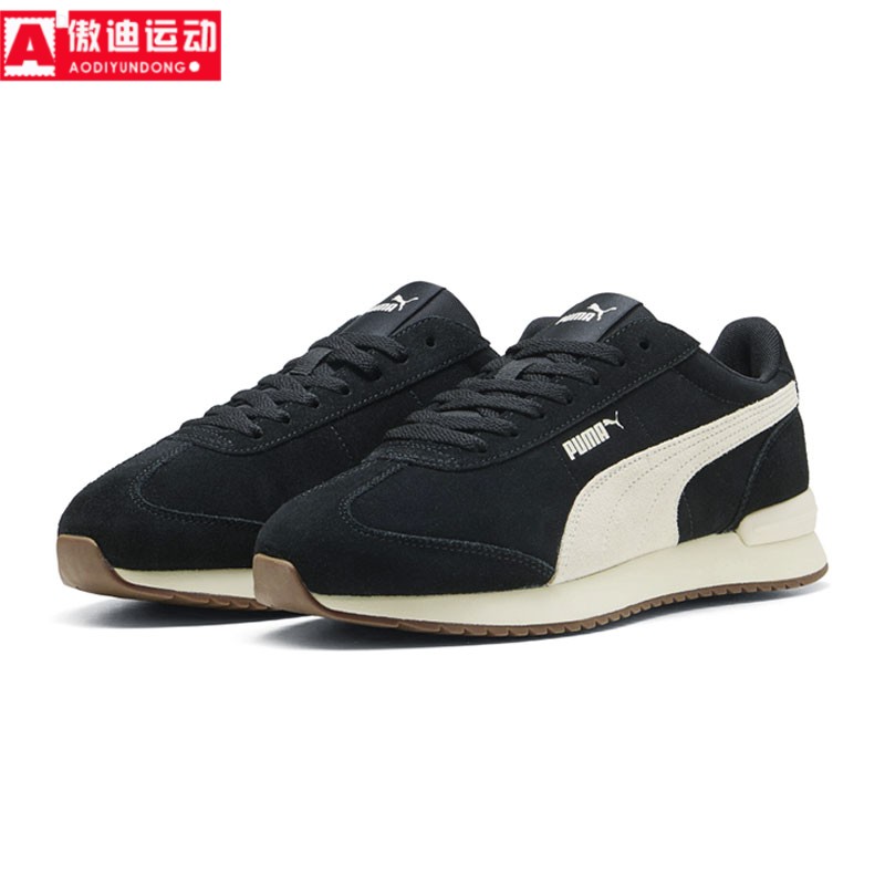 彪马男女鞋2025冬新款R78 WIND SD经典美拉德T头休闲鞋 402660-01