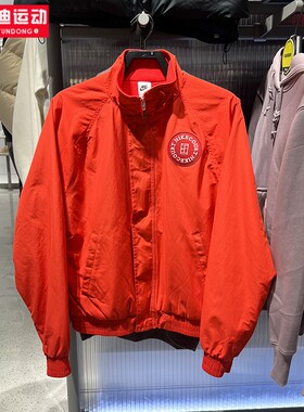 耐克外套男2026春季Heritage加绒保暖网球运动立领夹克HQ1745-673