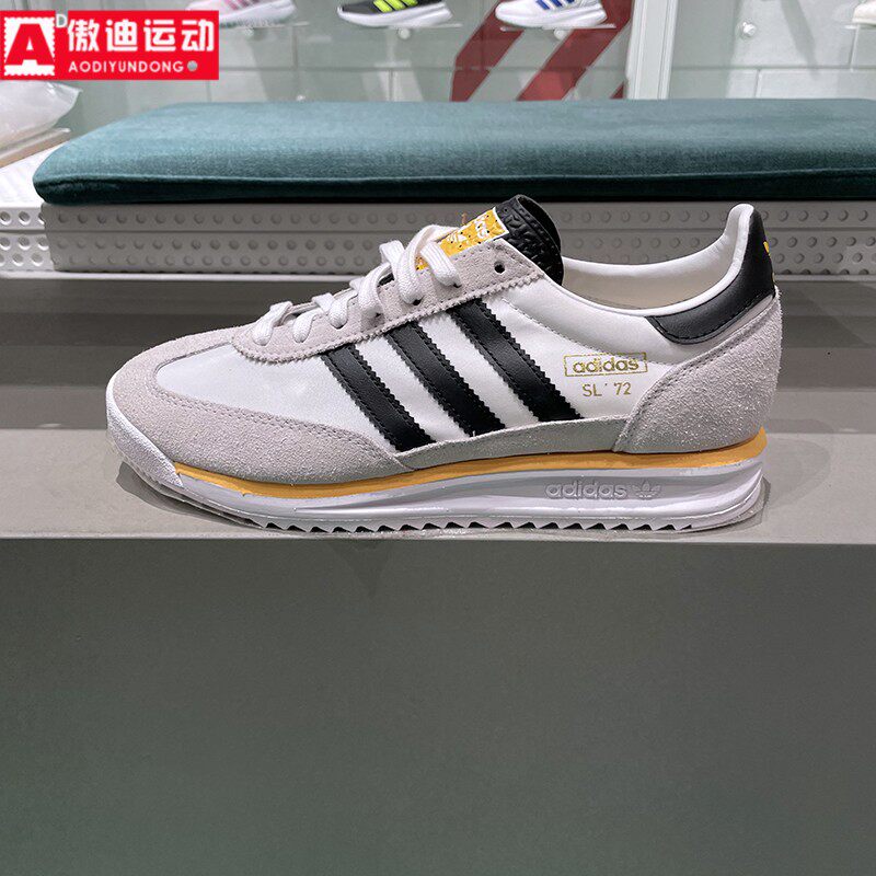 三叶草情侣款复古舒适运动休闲鞋