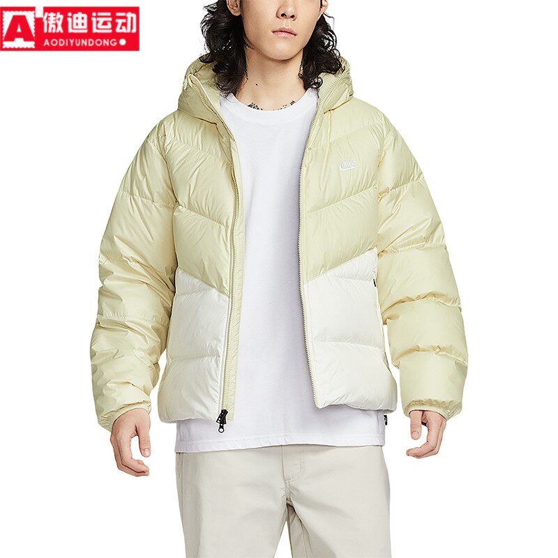 耐克男羽绒服2025冬款风行者系列保暖连帽适松拼色外套HQ7791-229