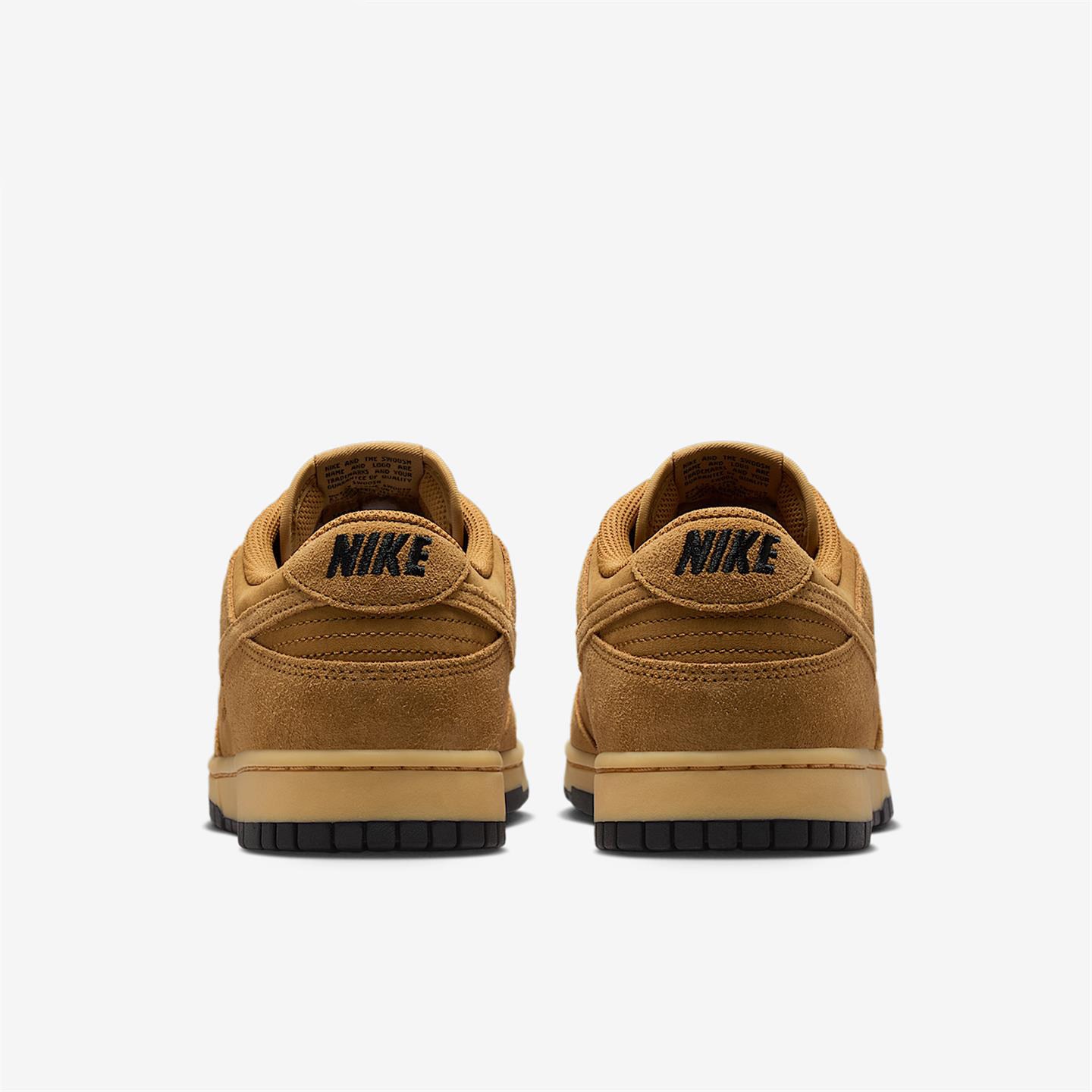 耐克Nike Dunk Low板鞋2025新品翻毛皮休闲鞋棕色男鞋 IB6651-700