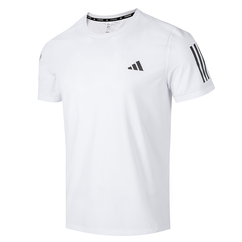 男简约运动上衣训练跑步短袖T恤