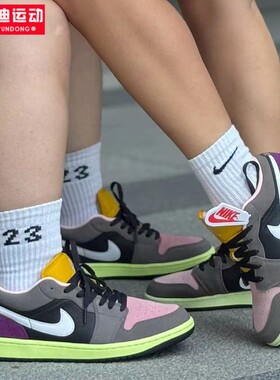 耐克男士板鞋2025秋新款AIR JORDAN 1运动篮球鞋休闲鞋HQ2010-005