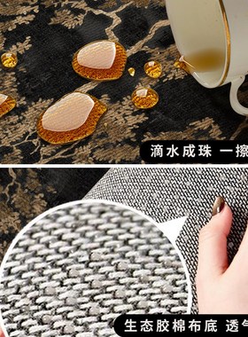 精选Goya中古风客厅地毯新款复古高级感轻奢法式卧室床Z边装饰地