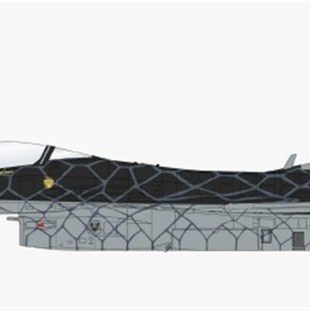 毒液美国空军合金飞机模 F16C 精选Hobby Master收藏家HA3z883