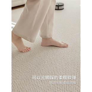 精选卡提菲亚羊毛地毯客厅高级感沙发茶几毯O卧室床前毯地垫可定