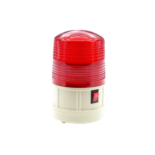 干电池警示灯LED频闪报警灯交通吸顶信号灯闪烁6V带开关LTE-5088