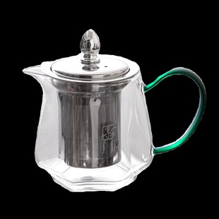 耐高温茶具冲泡煮耐热茶水分离茶杯套 精选茶壶玻璃家用泡茶单壶u
