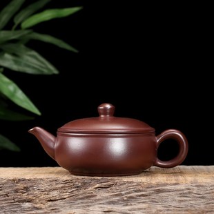 精选潮州紫砂壶原矿紫泥小品汉瓦壶功夫茶壶N小号泡茶壶家用茶具