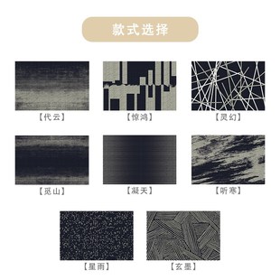 轻奢风深灰色w新款 精选ins意式 高级感客厅沙发地毯防水防污大面积