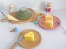 安全发货吱吱芝士原味咸蛋黄味乳酪块蛋糕 猫和老鼠甜品