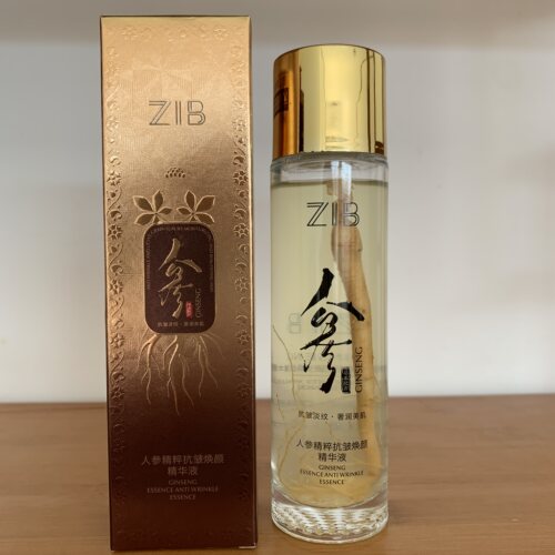 ZIB人参精粹抗皱焕颜精华液120ml紧实保湿淡纹