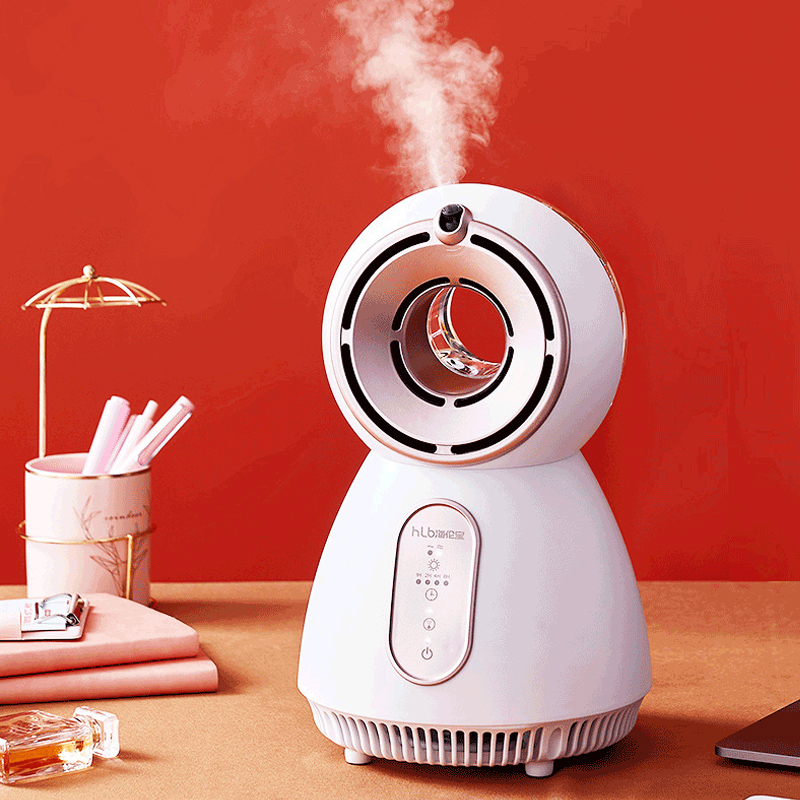 海伦宝多功能暖风机取暖器家用办公室喷雾加湿PTC制热HLB-21CH