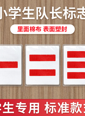 袖章肩章大队委中队委标志一道杠二道杠三道杠臂章少先队队干标志