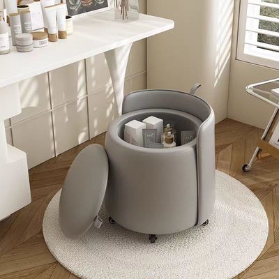 2025储物化妆凳收纳凳滑