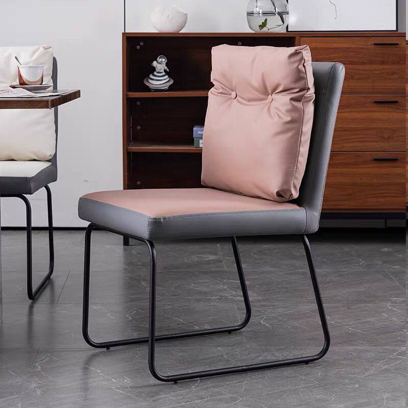 2025轻奢意式餐椅家用现代卧室书房书桌化妆椅舒适软包ins网红