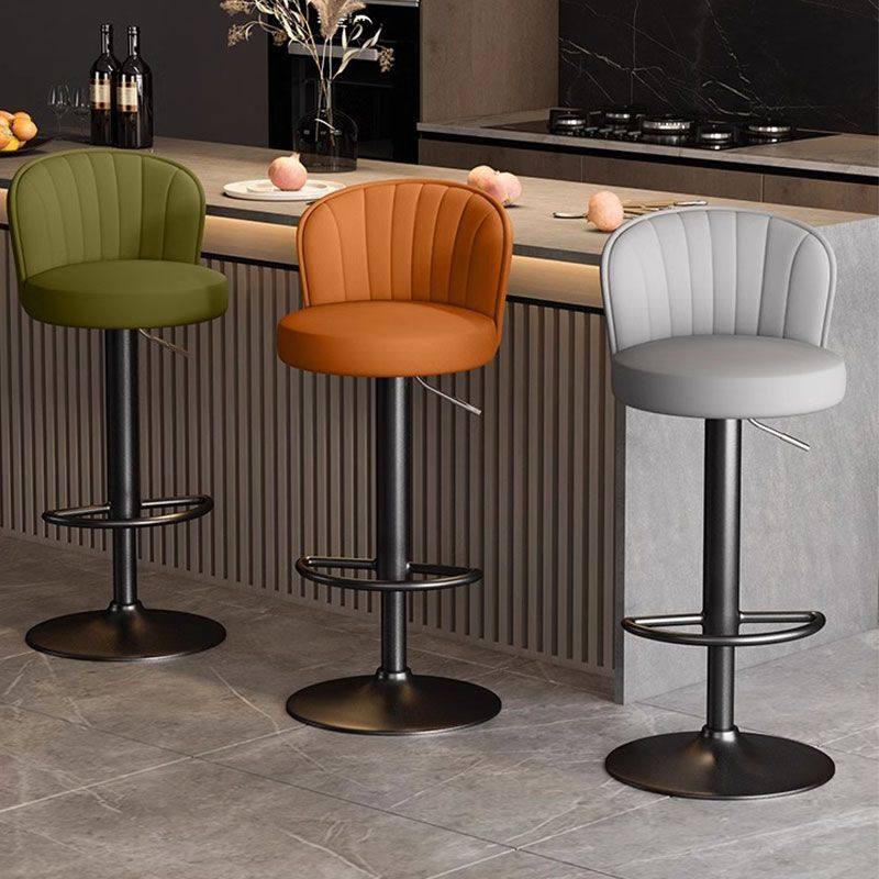 2025靠背升降椅高脚凳吧台凳美容凳子前台收银大工椅酒吧椅旋转理