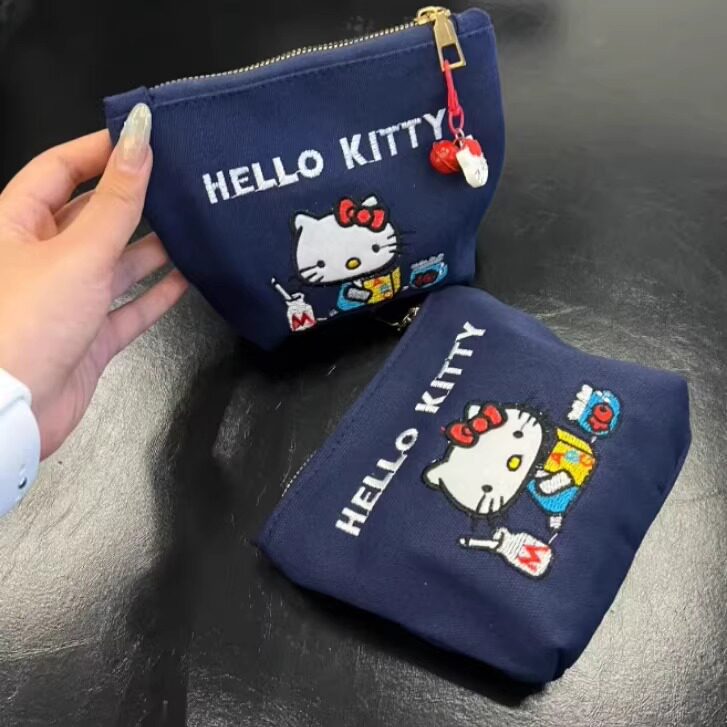 HelloKitty零钱包卡包一体女款轻薄小巧2025新款学生护照迷你小包