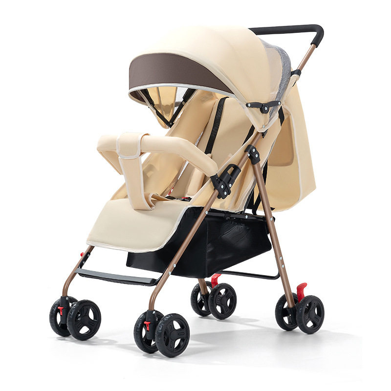 婴儿推车可坐可躺高景观超轻便折叠手推车避震新生儿小孩溜娃神器,婴童用品,宝宝户外手推车,淘宝优惠券,粉丝福利购,淘宝优惠卷