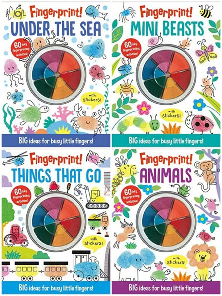 fingerprint things that go/animals/under the sea 创意指纹活