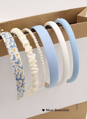 3/6/8PCS Set Fashion Women Cloth Hair Bands Headdress Headba