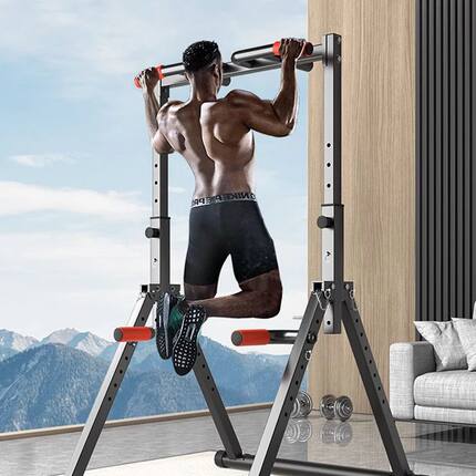 Horizontal Bar Household Indoor Pull-up Frame Without Punchi